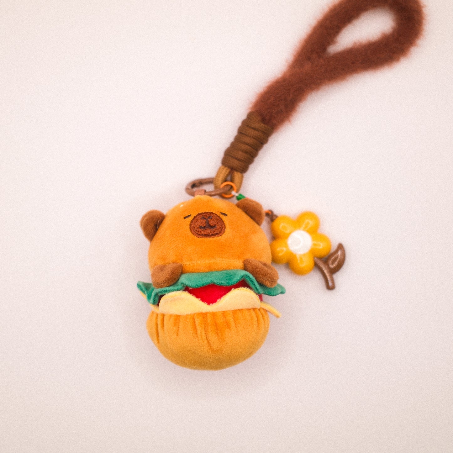 Capybara Burger Bag Charm