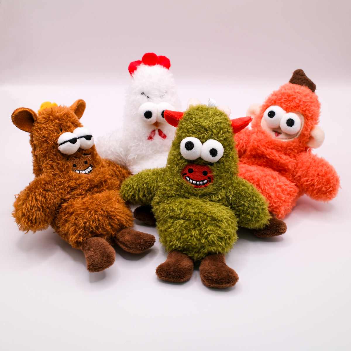 Fluffy Monster Phone Stand Bag Charm