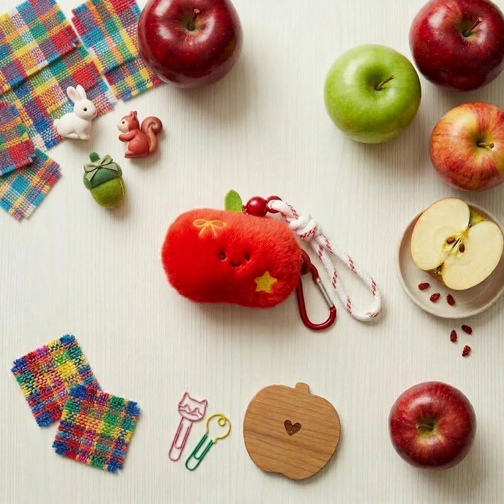 Fluffy Red Apple