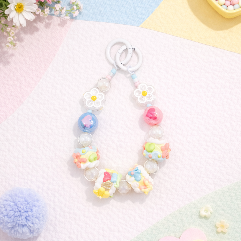 Whimsy Garden Beaded Chain