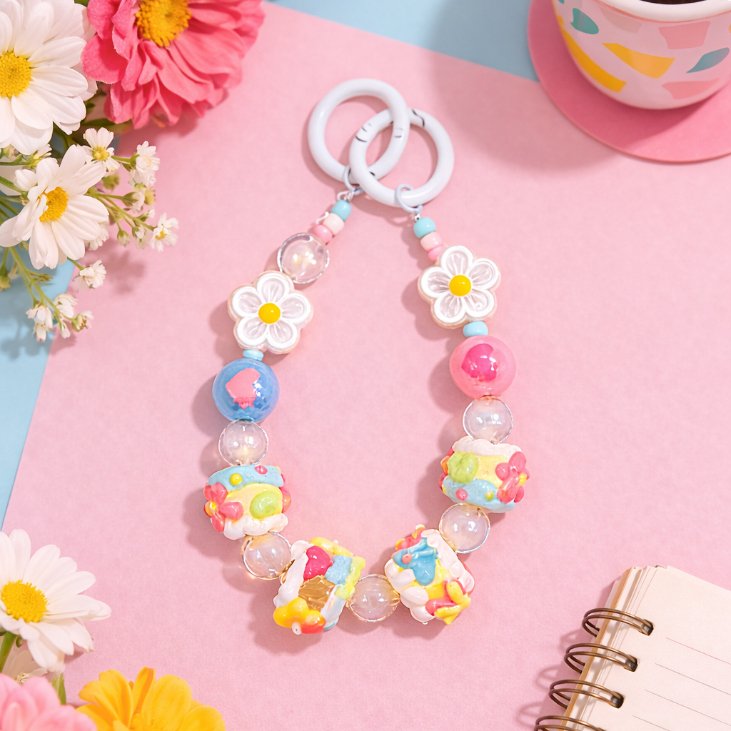 Whimsy Garden Beaded Chain