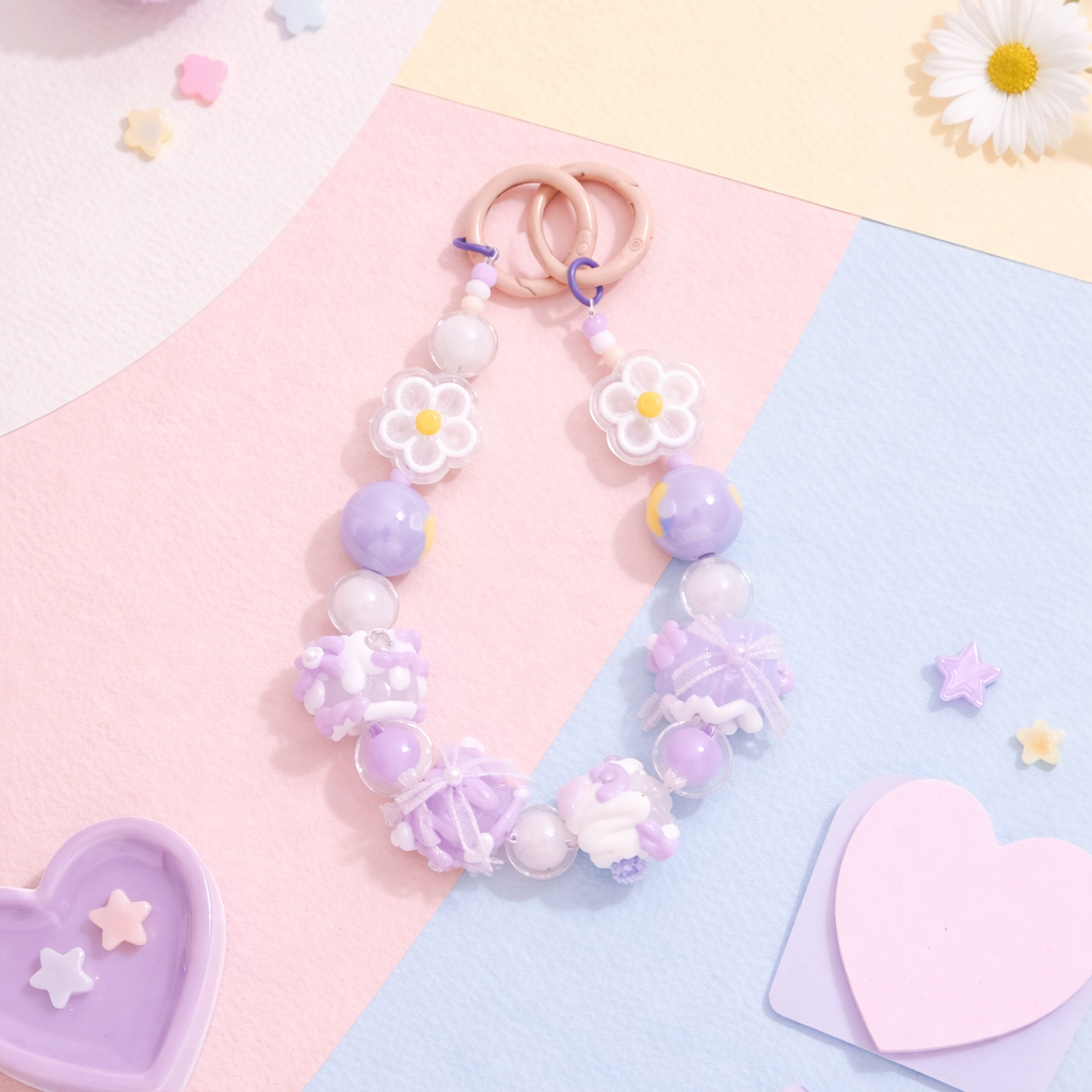 Lavender Dream Beaded Chain 💜💜