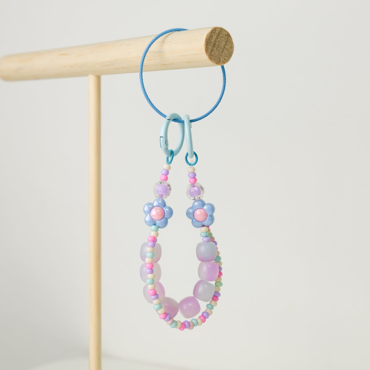 Blue Blossom Duo Beaded Chain