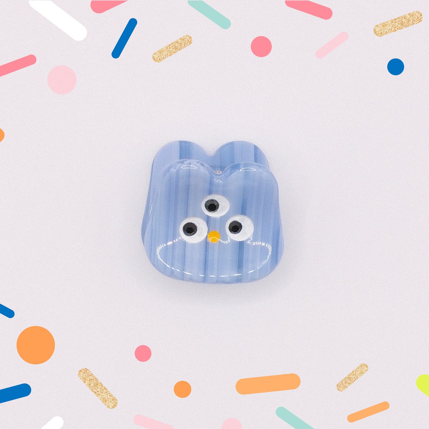 Mini Blue Monster Hair Claw