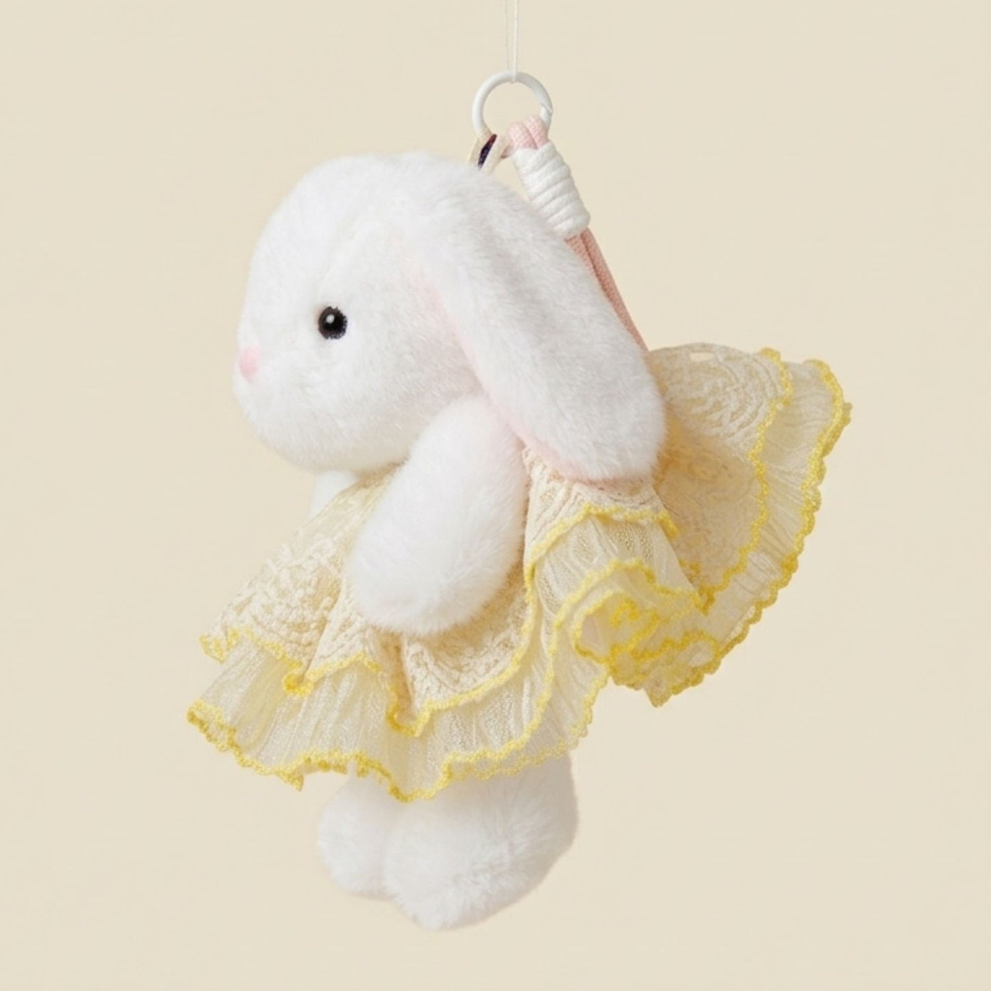 White Bunny Charm
