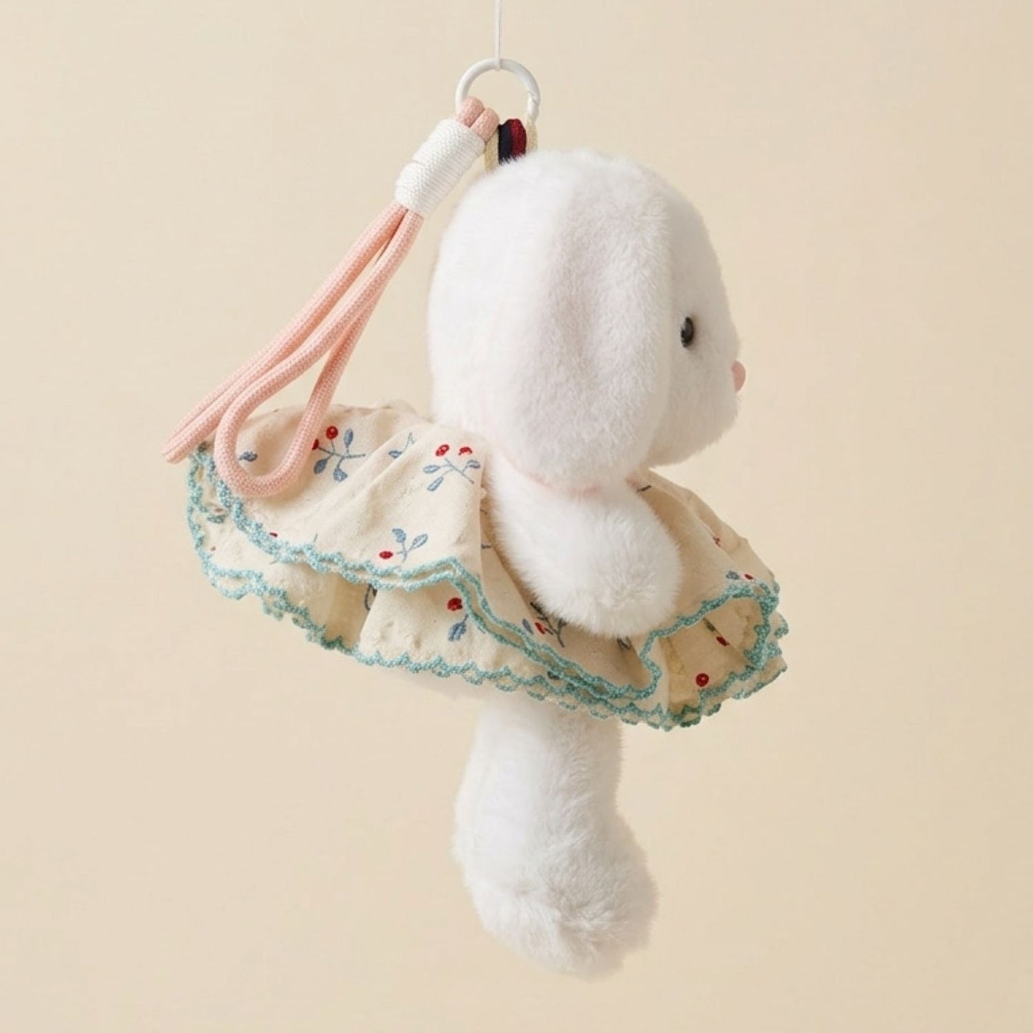 White Bunny Charm