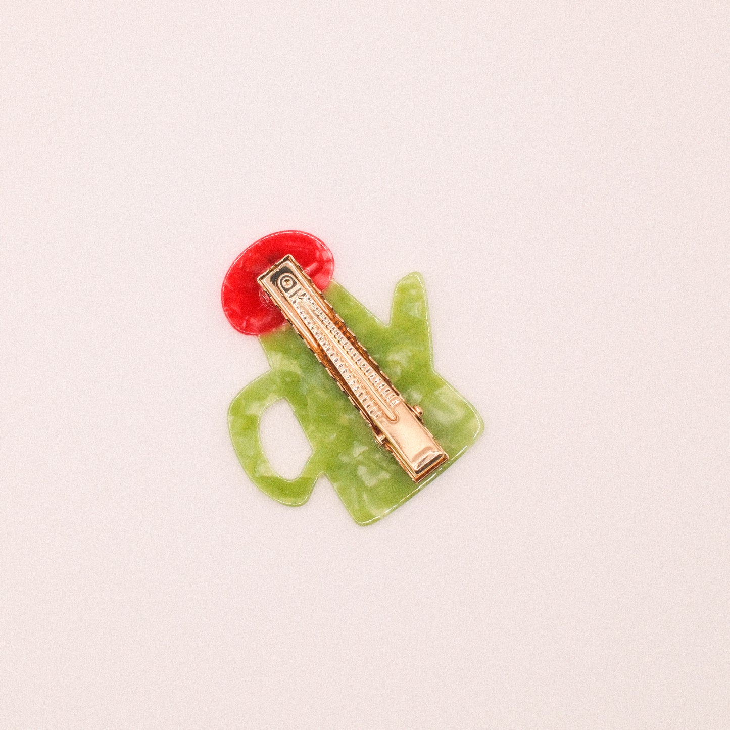 Tomato Cactus Hair Clip