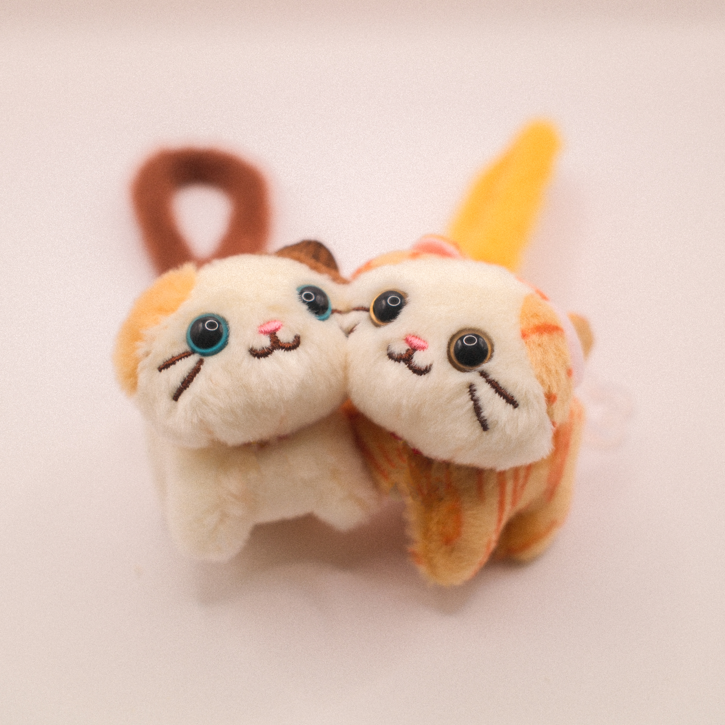 Calico & Ginger Cat Buddies Charm