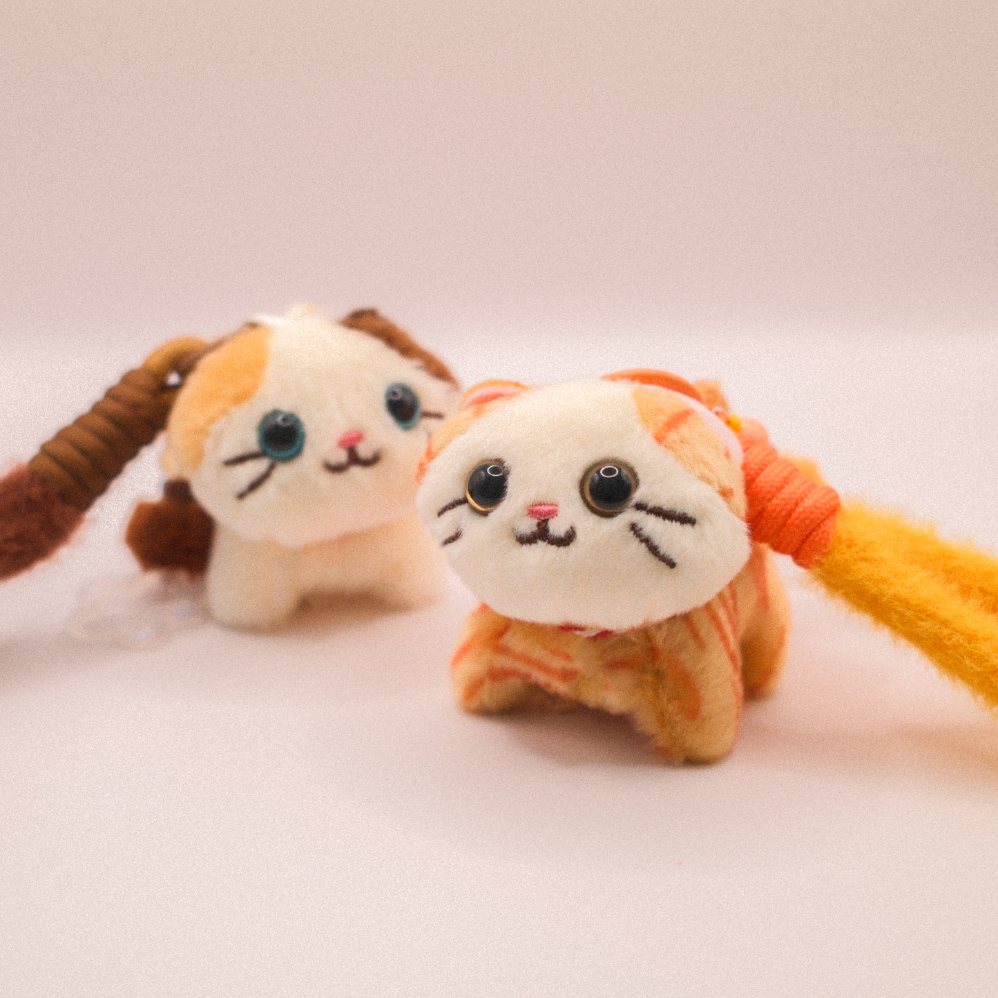 Calico & Ginger Cat Buddies Charm