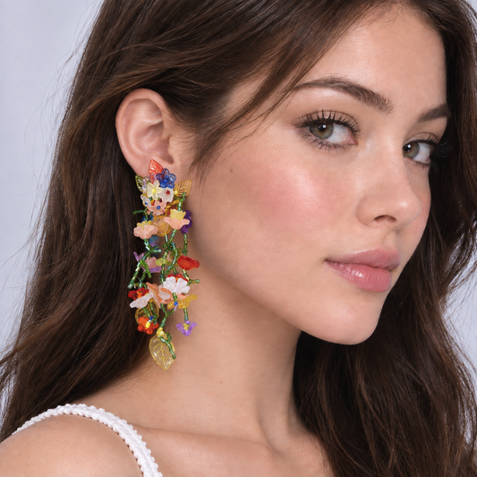 Rainbow Garden Earrings
