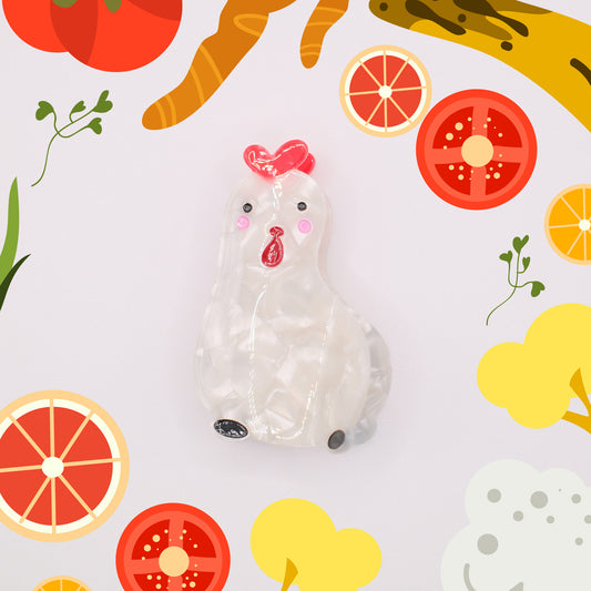 Silly Rooster Hair Claw