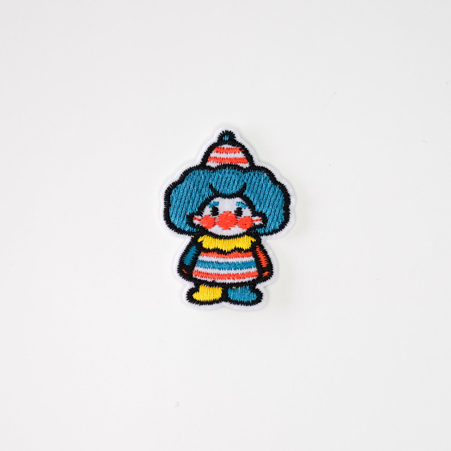 Blue-Haired Clown with Hat