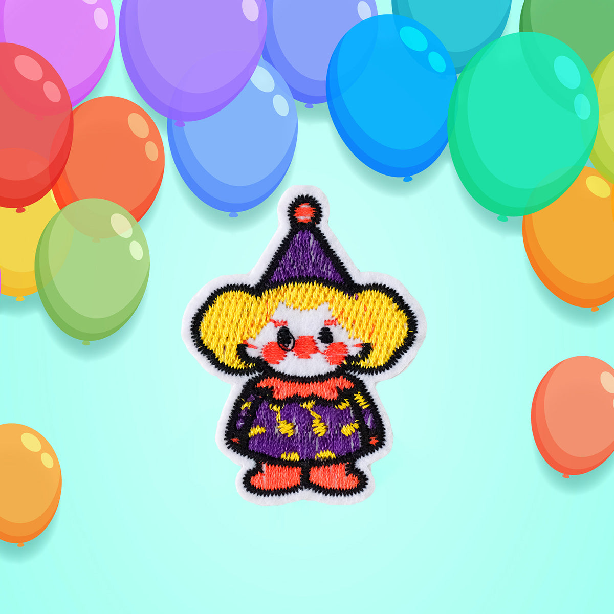 Yellow-Haired Clown with Hat