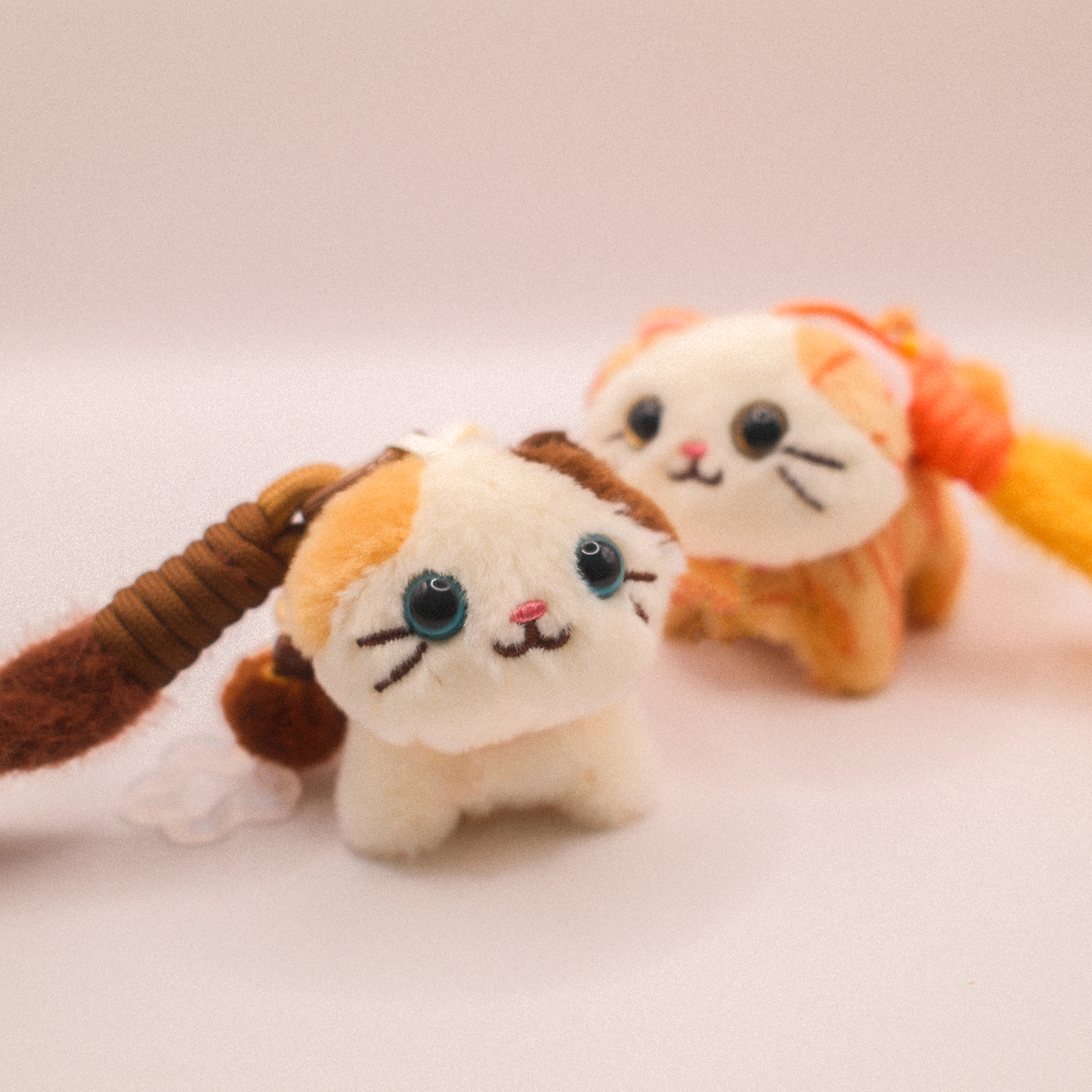 Calico & Ginger Cat Buddies Charm