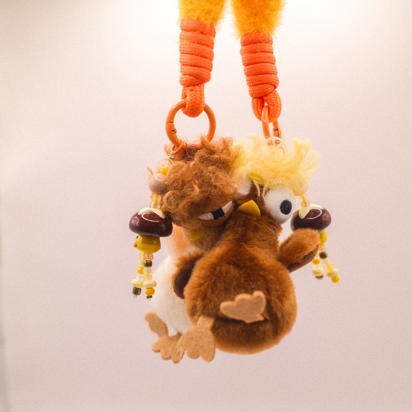 Mad Hair Chicken Buddies Charm