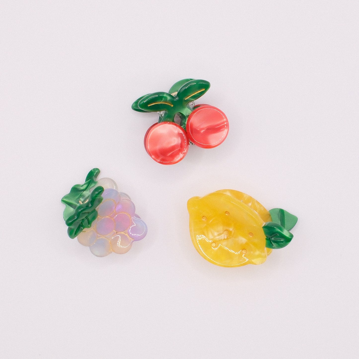 Grape Mini Hair Claw