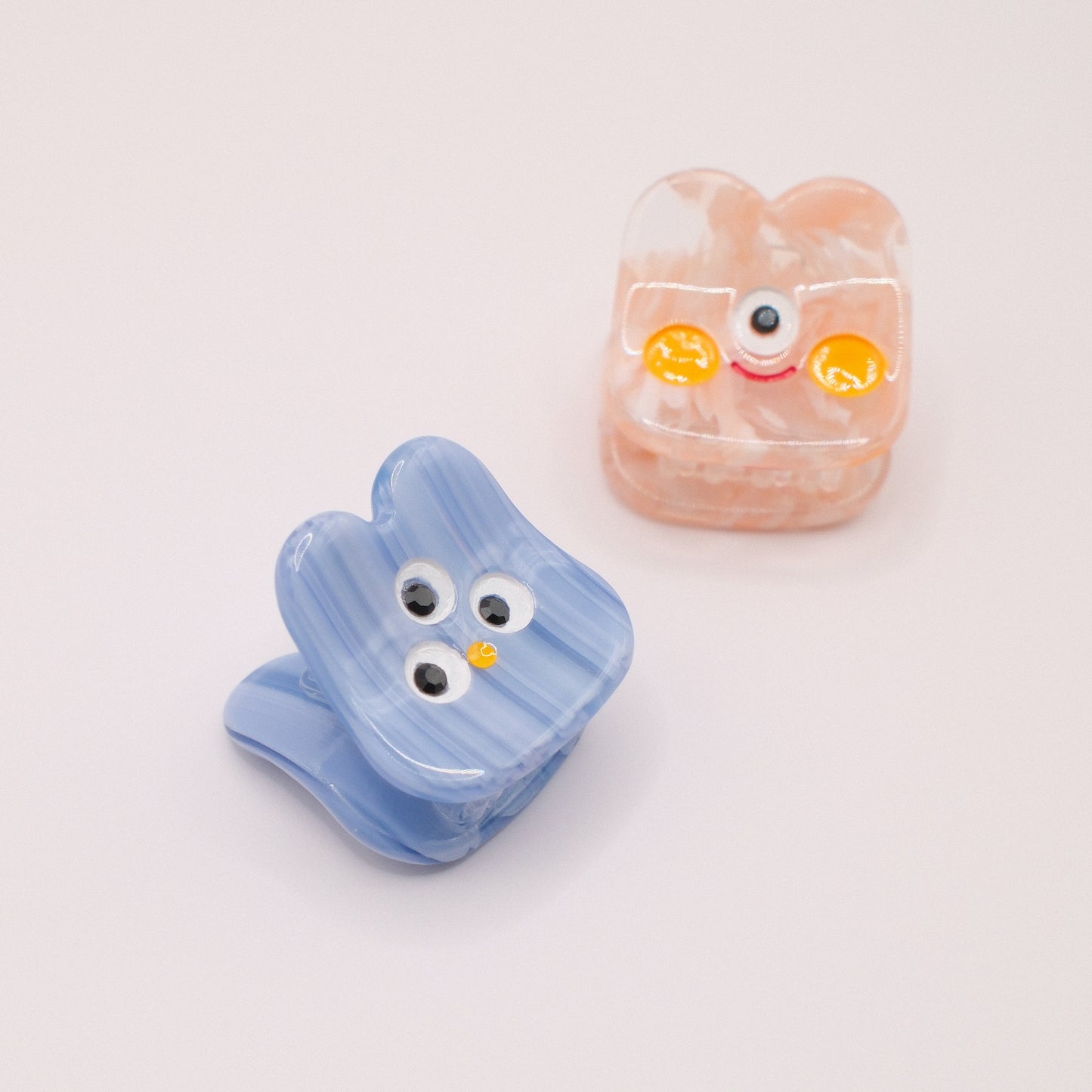 Mini Pink Monster Hair Claw