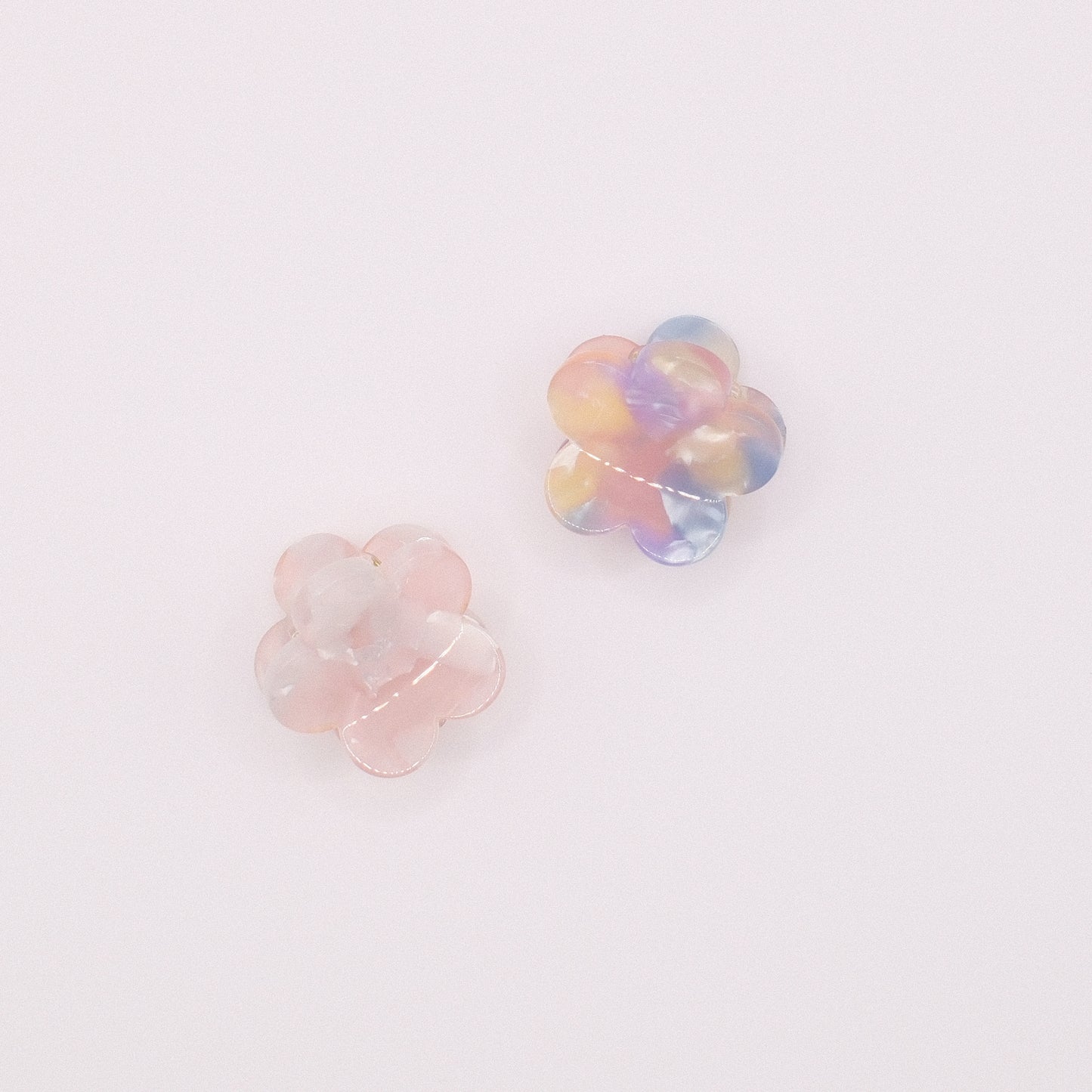 Flower Cloud Mini Hair Claw