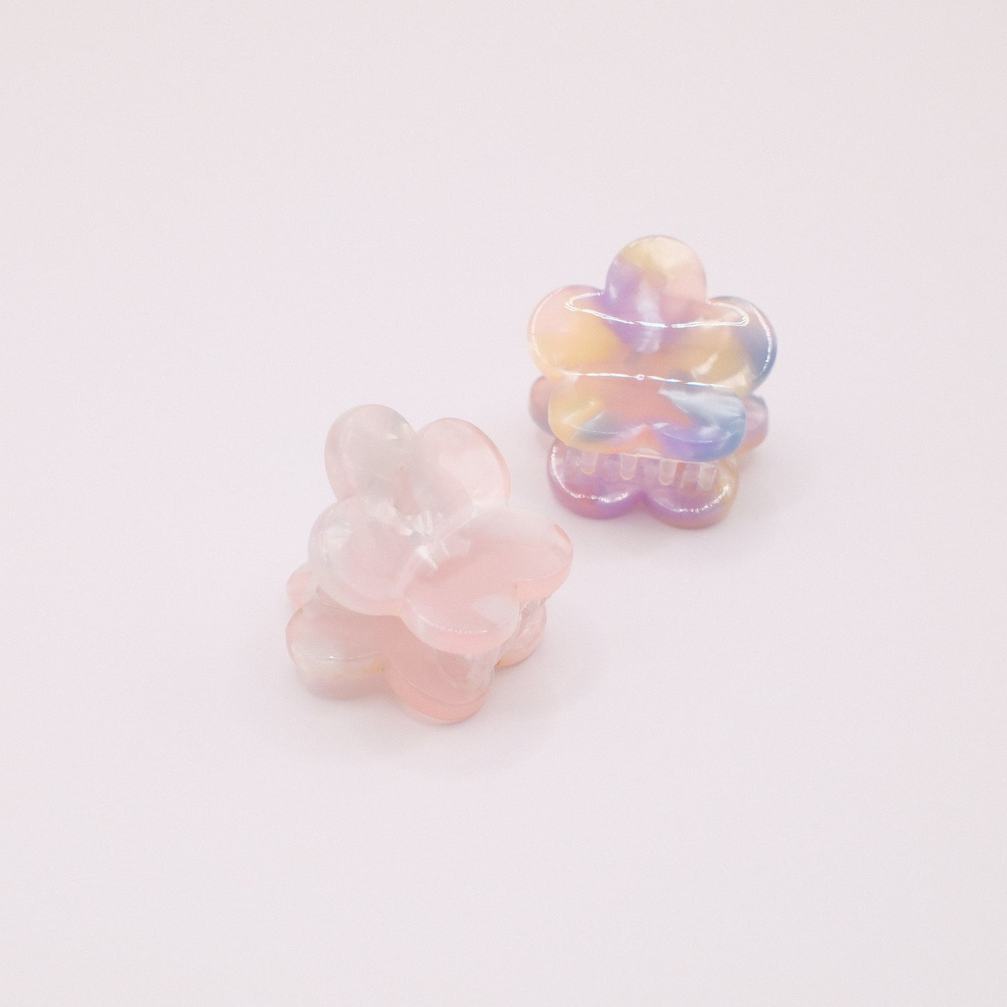 Flower Cloud Mini Hair Claw