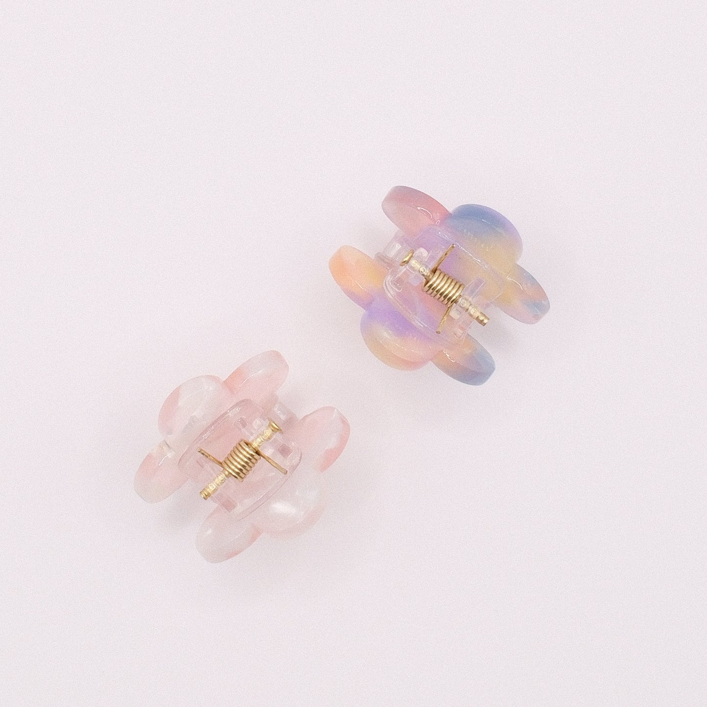 Flower Cloud Mini Hair Claw