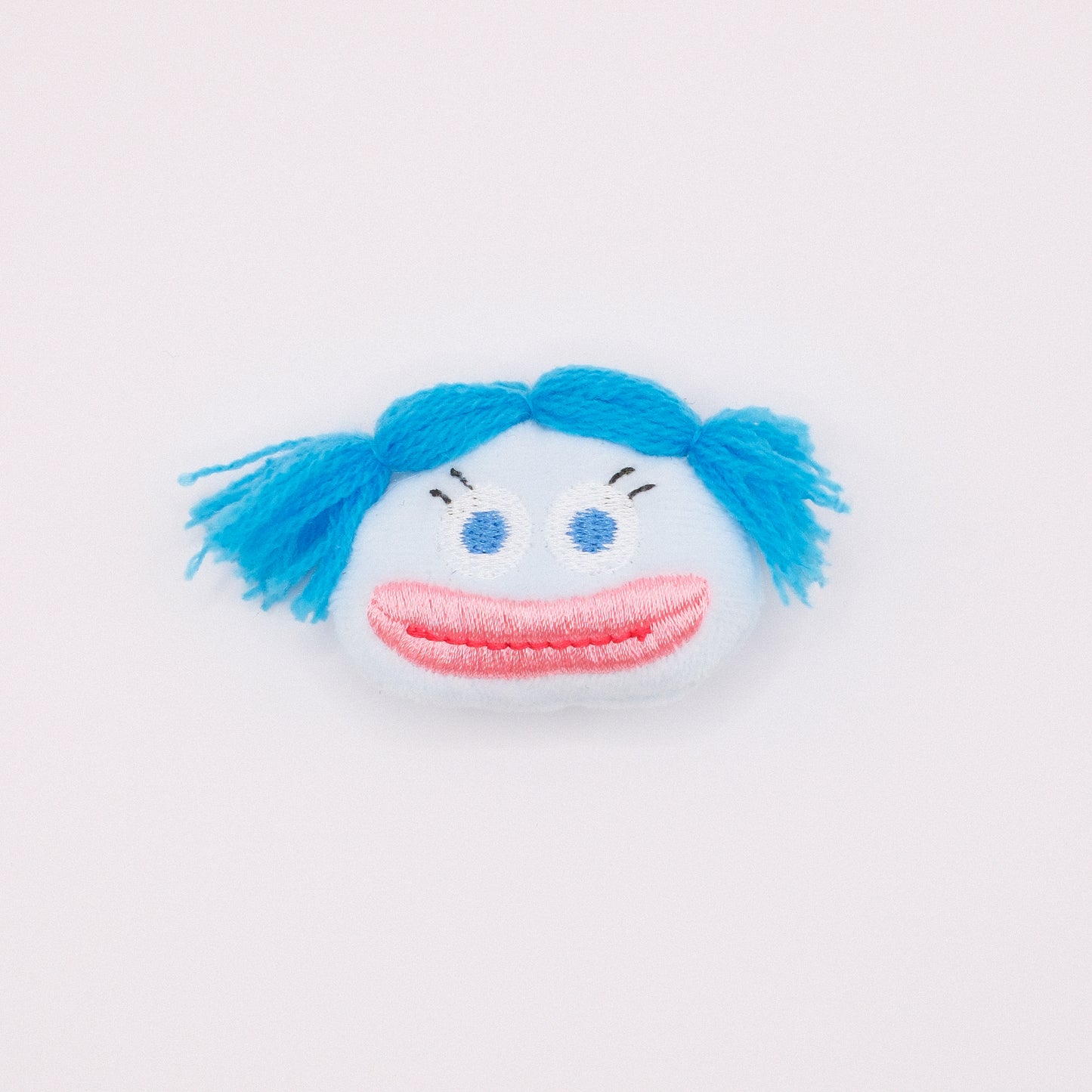 Blue Pigtail Daydream Brooch