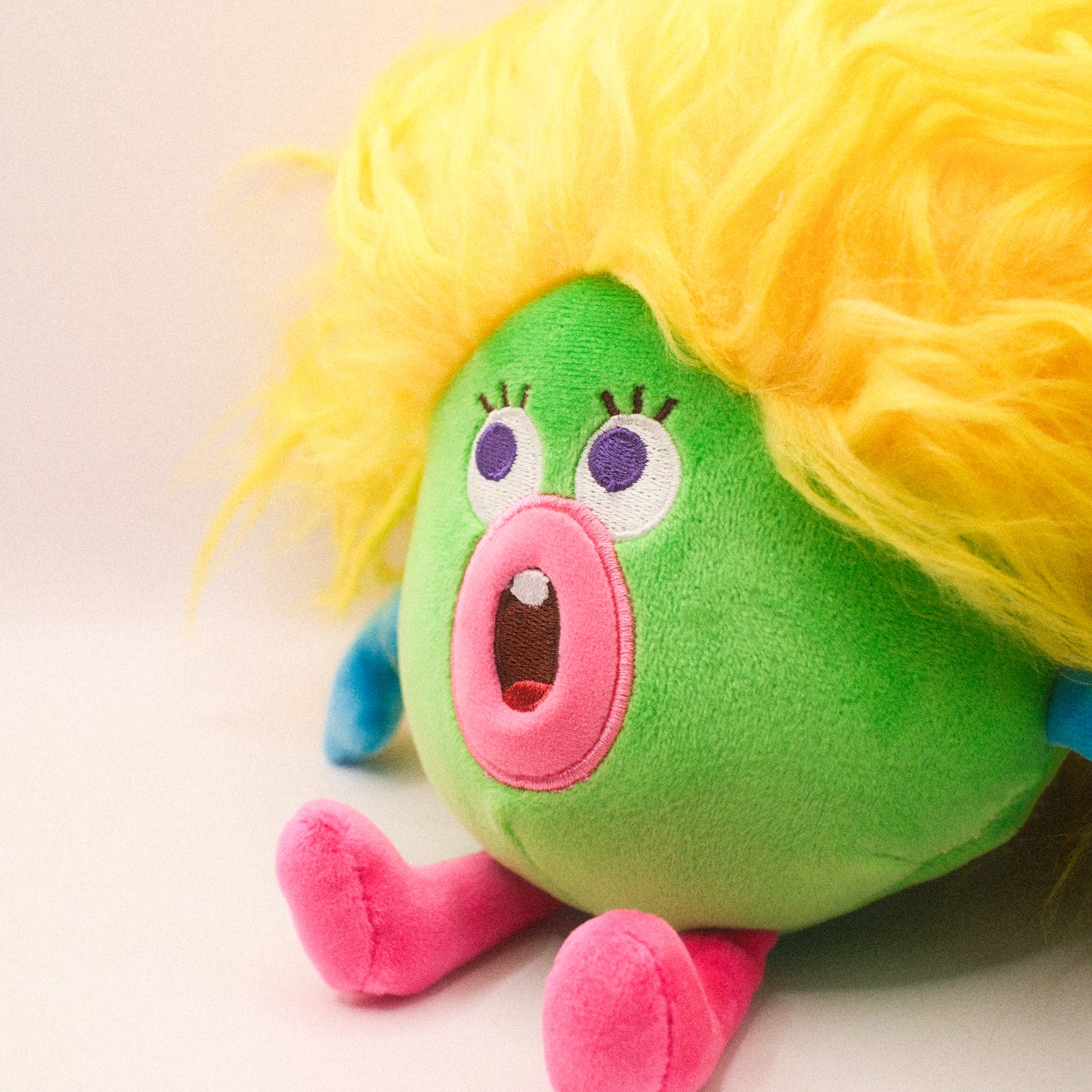 Yellow Haired Cuddle Buddy