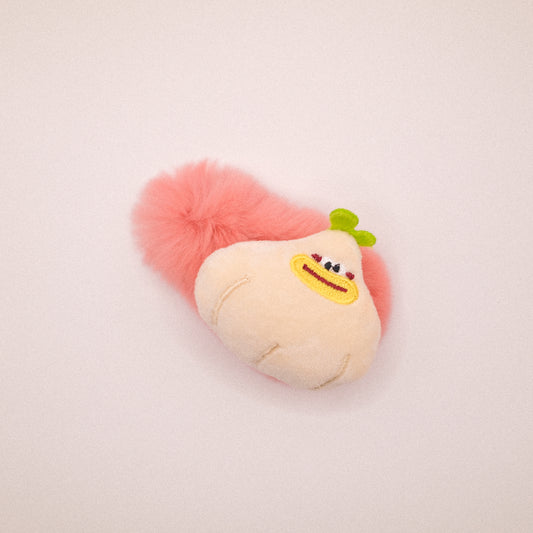 Mr Garlic Furry Side Hair Clip