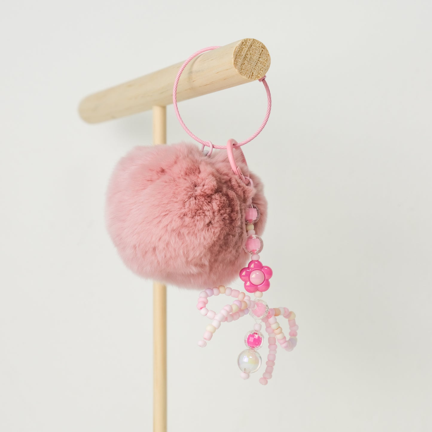 Dusty Pink Pompom