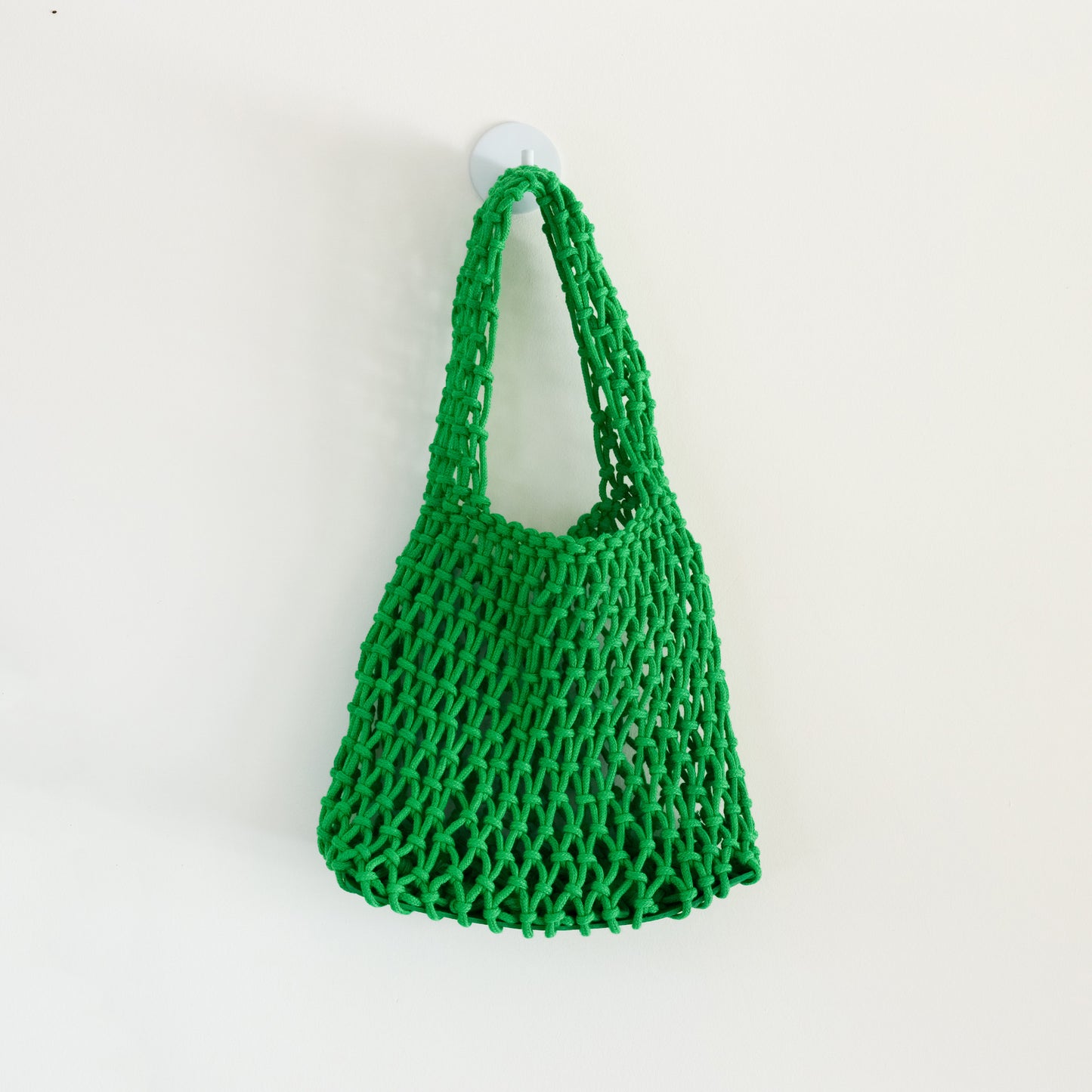 Green Braided Rope Handbag