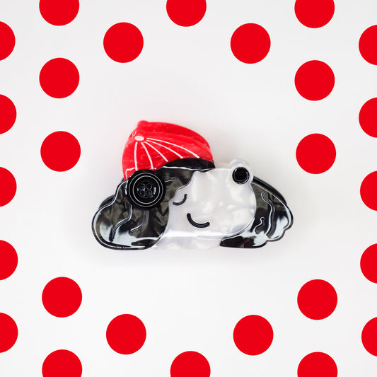 Poodle Hair Claw Clip 🐩