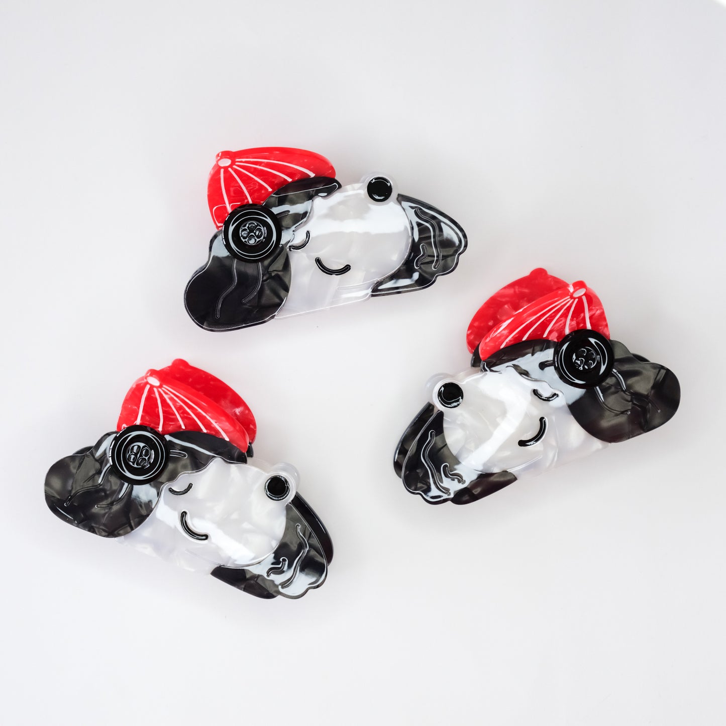 Poodle Hair Claw Clip 🐩