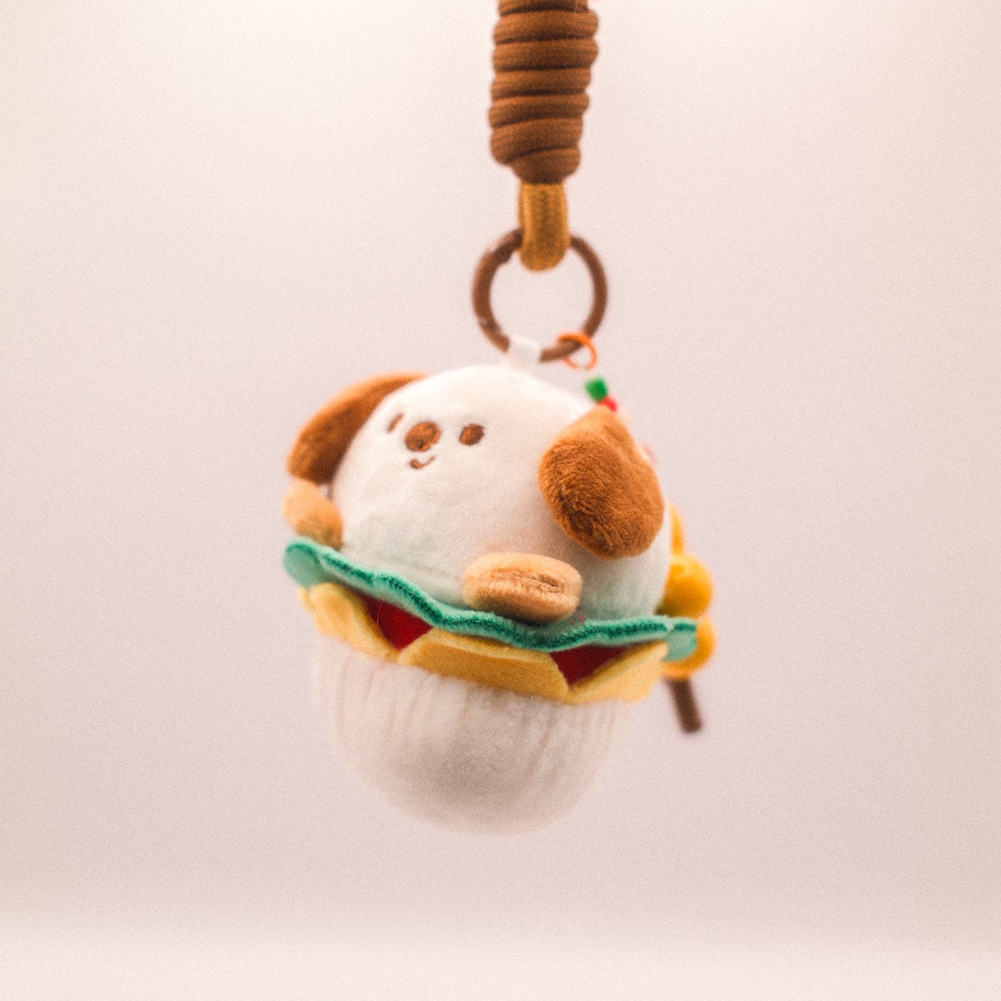 Doggy Burger Bag Charm