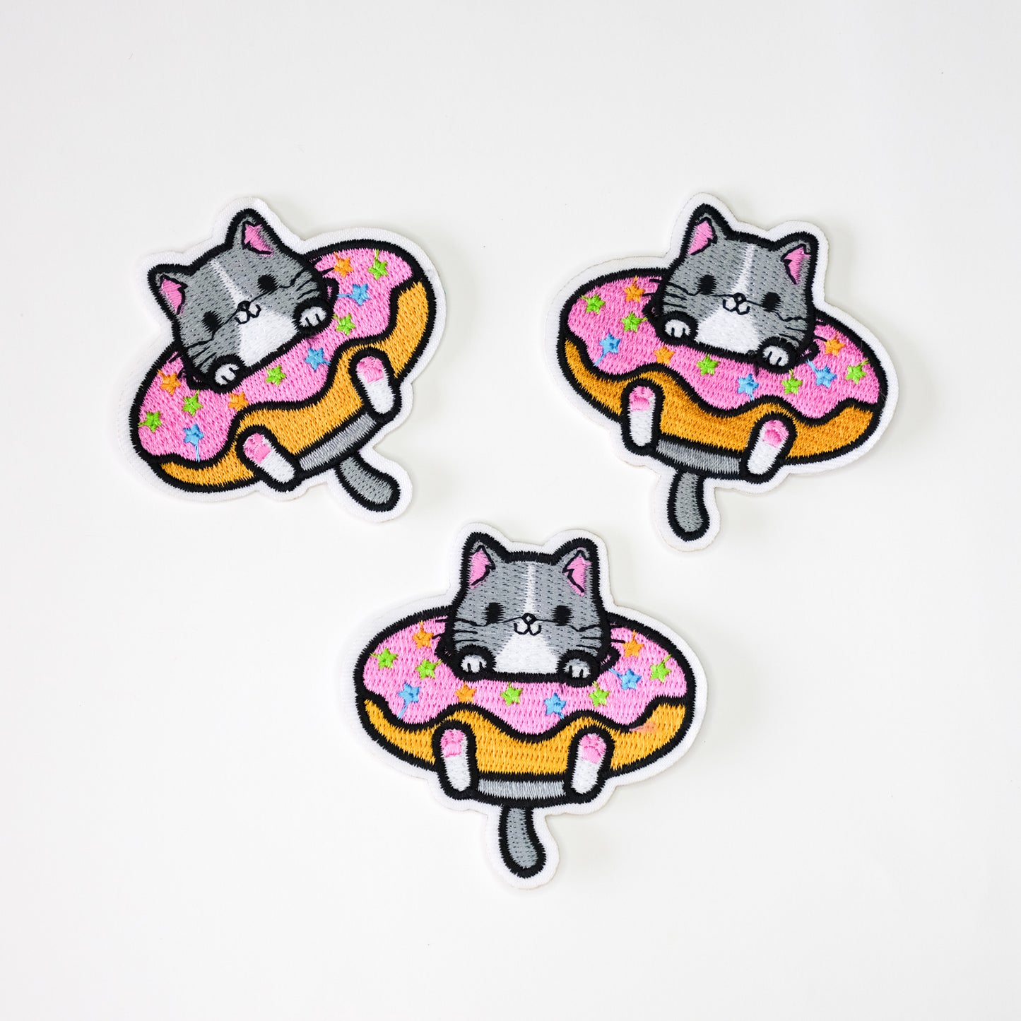Cat in a Donut