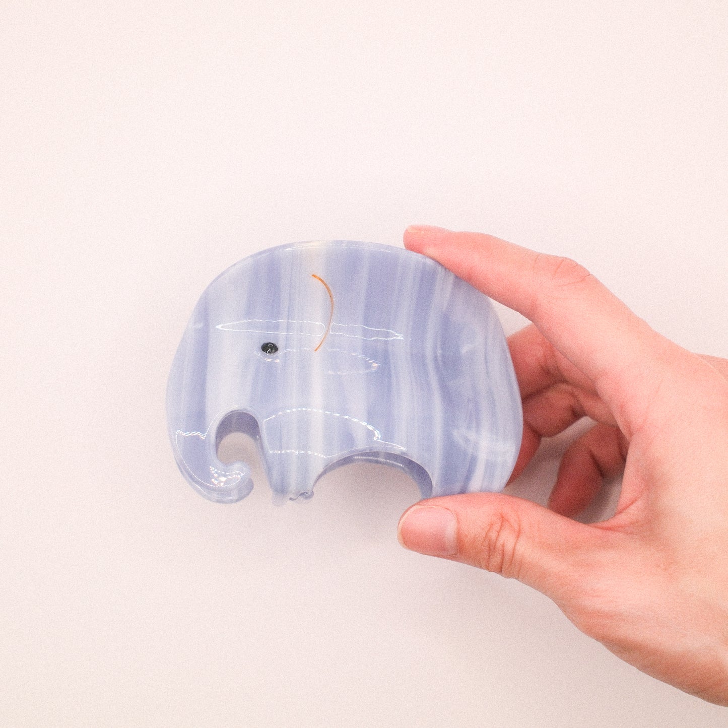 Blue Elephant Hair Claw