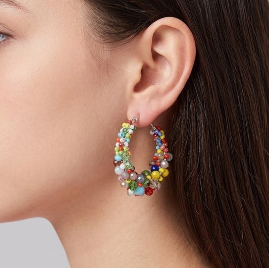 Rainbow Loop Earrings