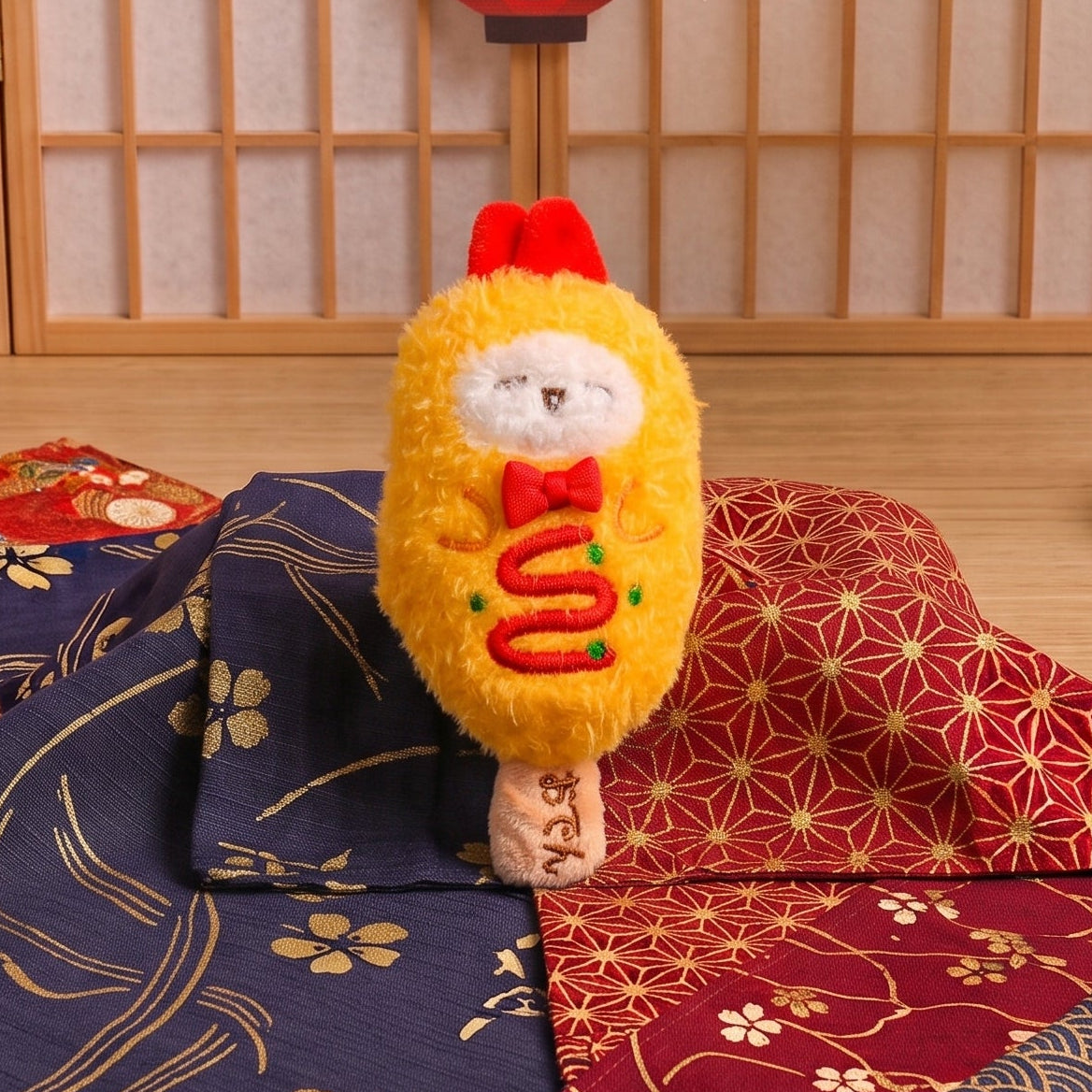 Fried Ebi Gel Pen Bag Charm
