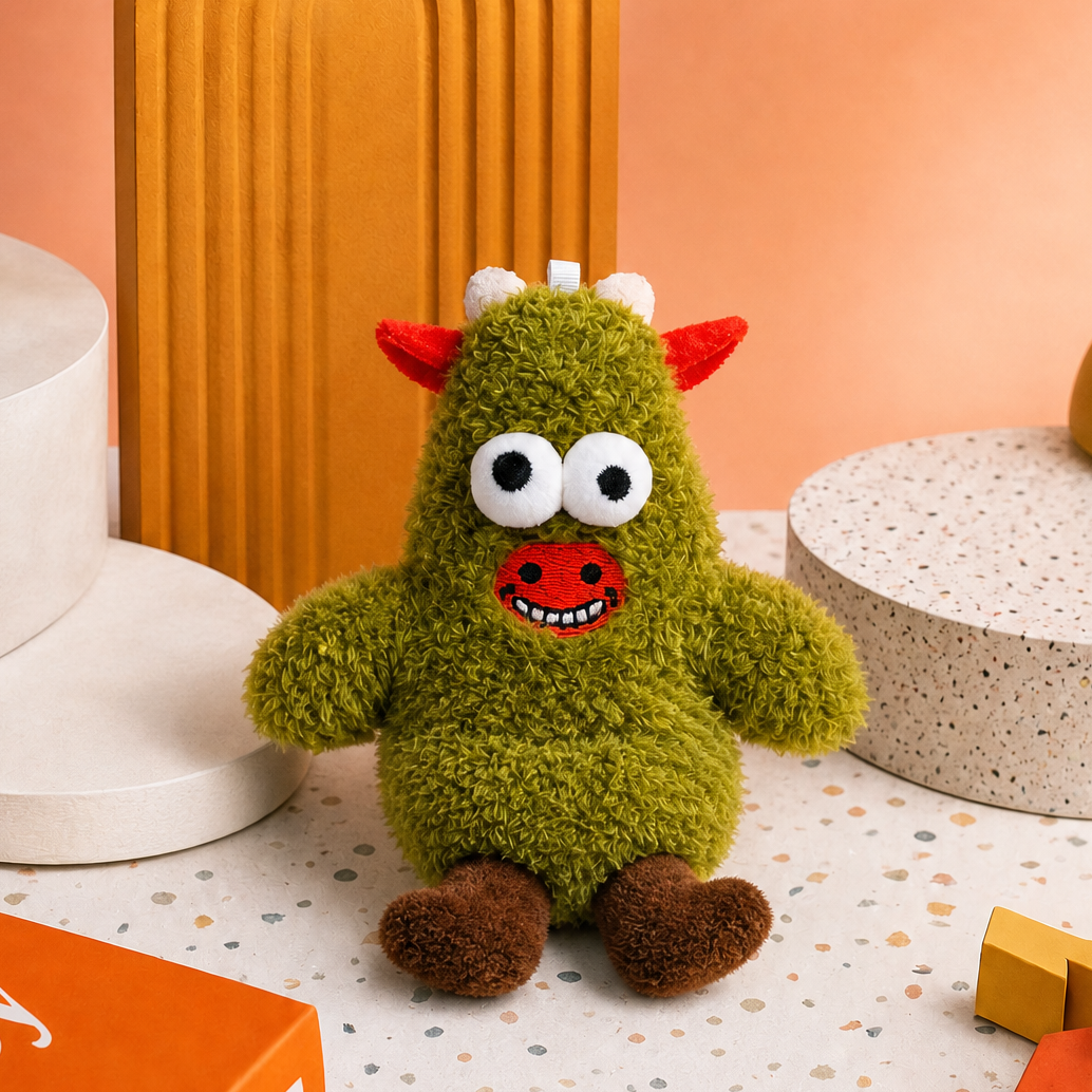 Grumpy Monster Phone Stand Bag Charm