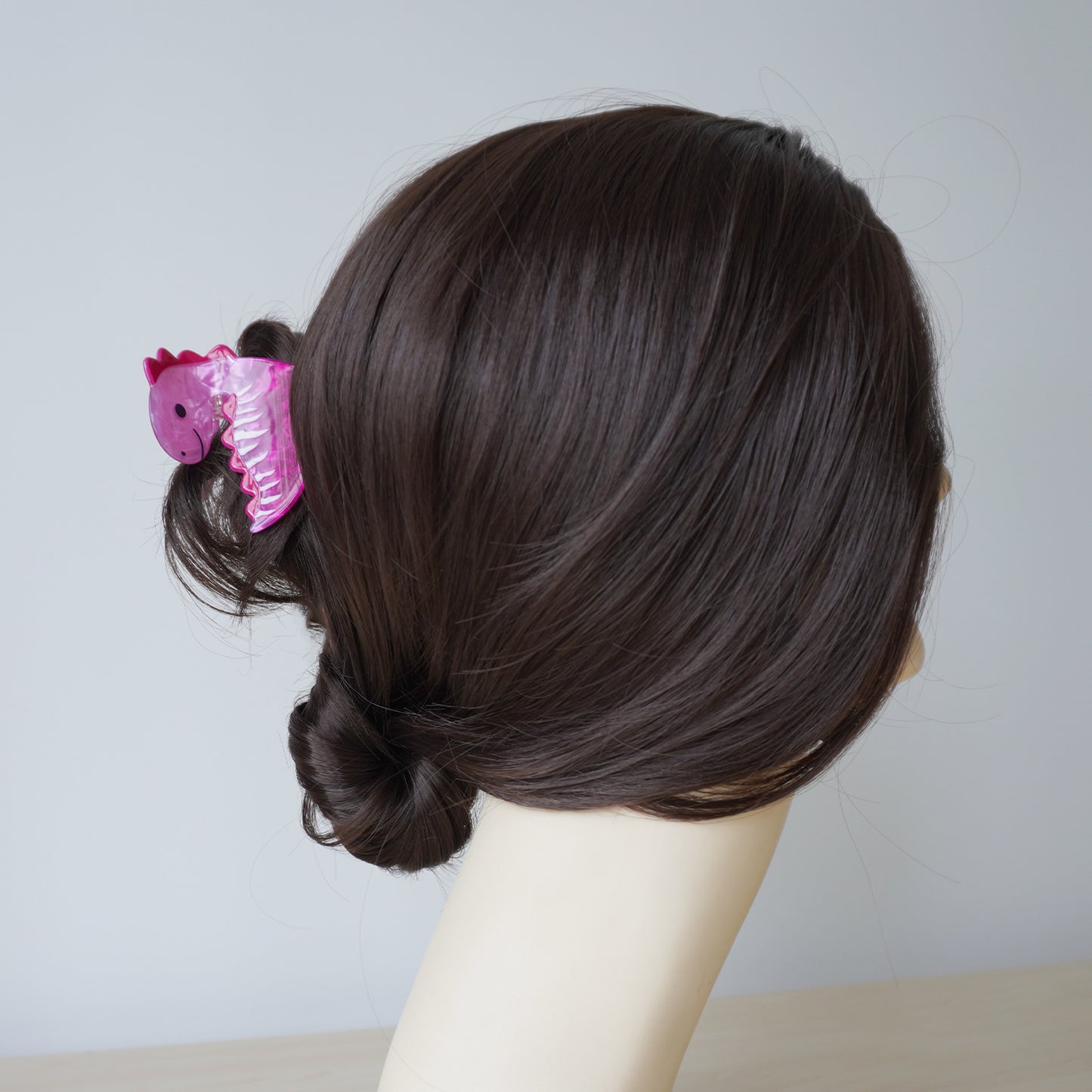 Pink Dinosaur Hair Claw 🦕