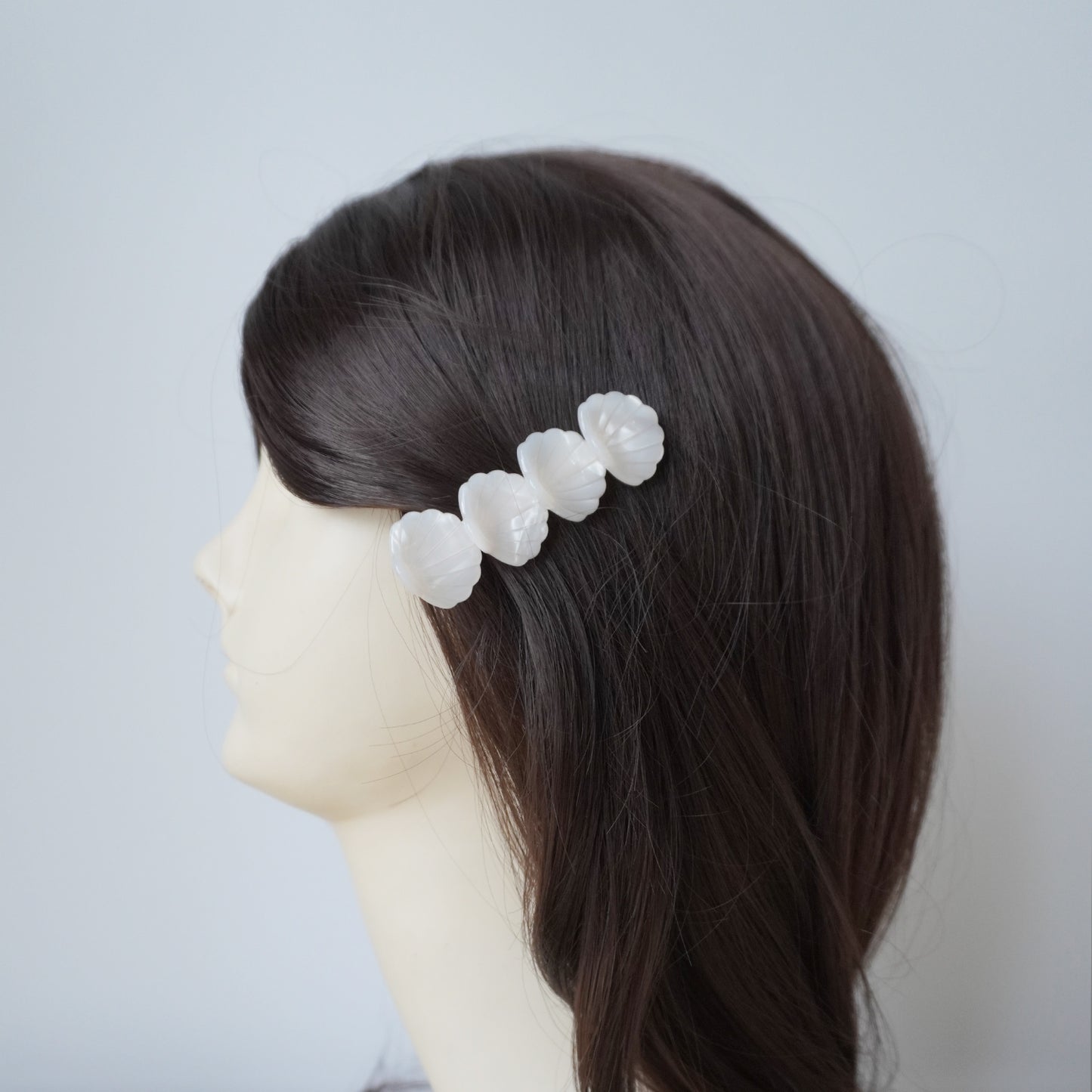 Seashell Hair Clip Pearl 🐚🤍