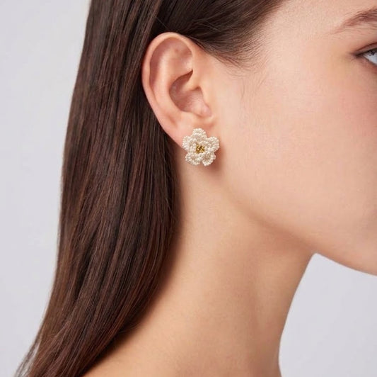 Ginger Daisy Earrings
