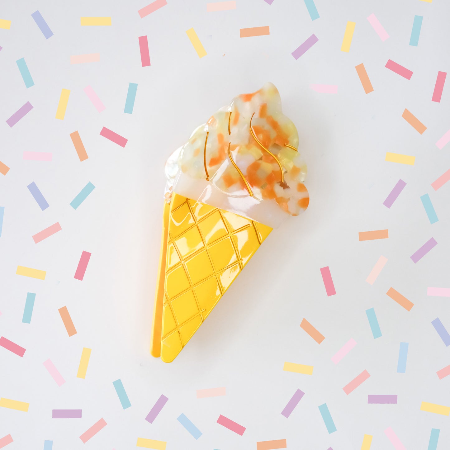 Ice Cream Cone Hair Claw🍦