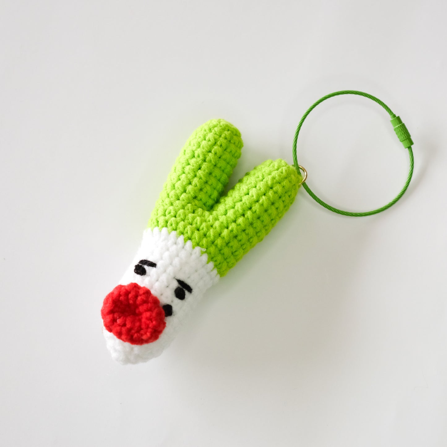 Crochet Kissy Leek 💋