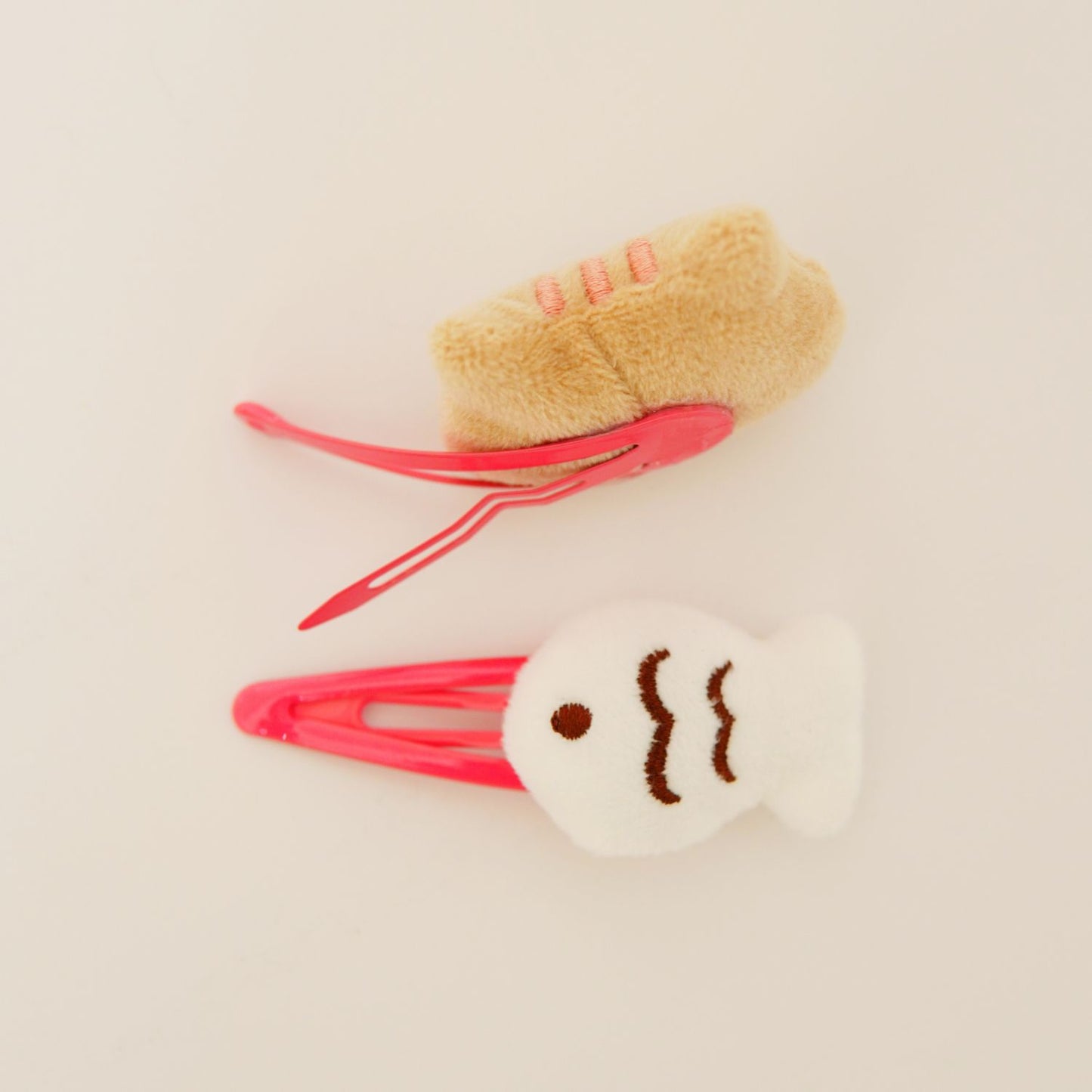 Cat & Fish Hair Clips [Set of 2]