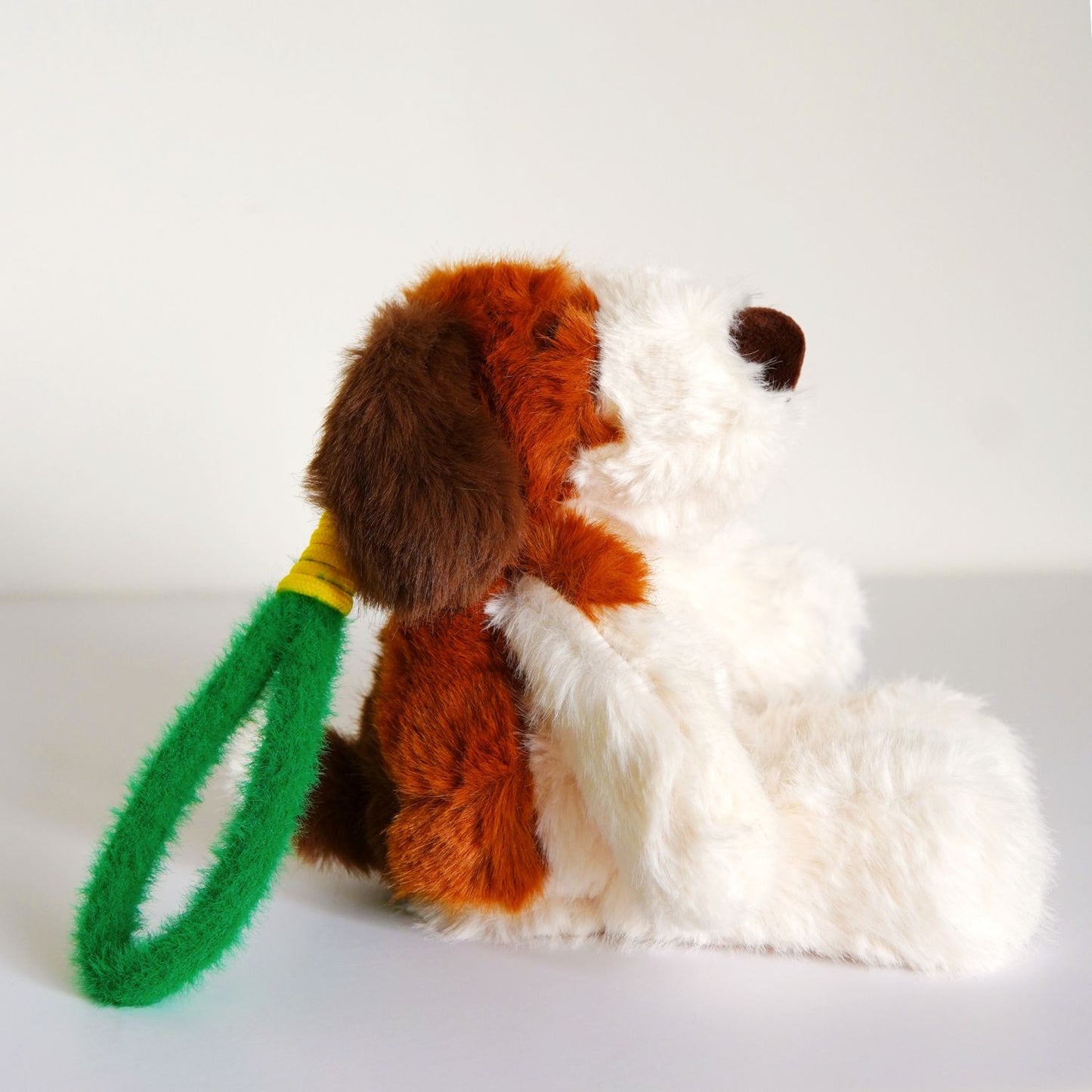 Brown & White Puppy Charm