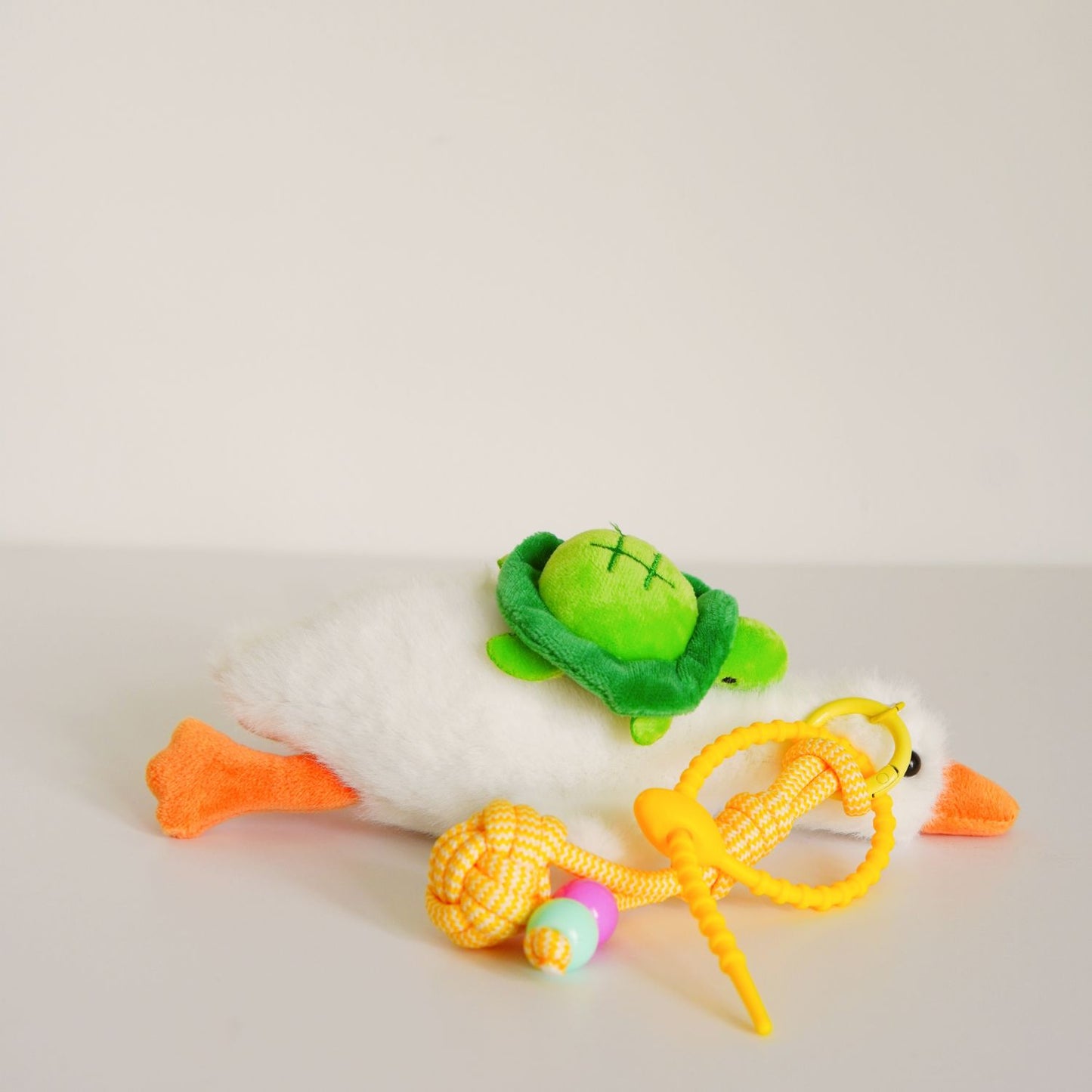 Duck & Turtle Snapping Charm