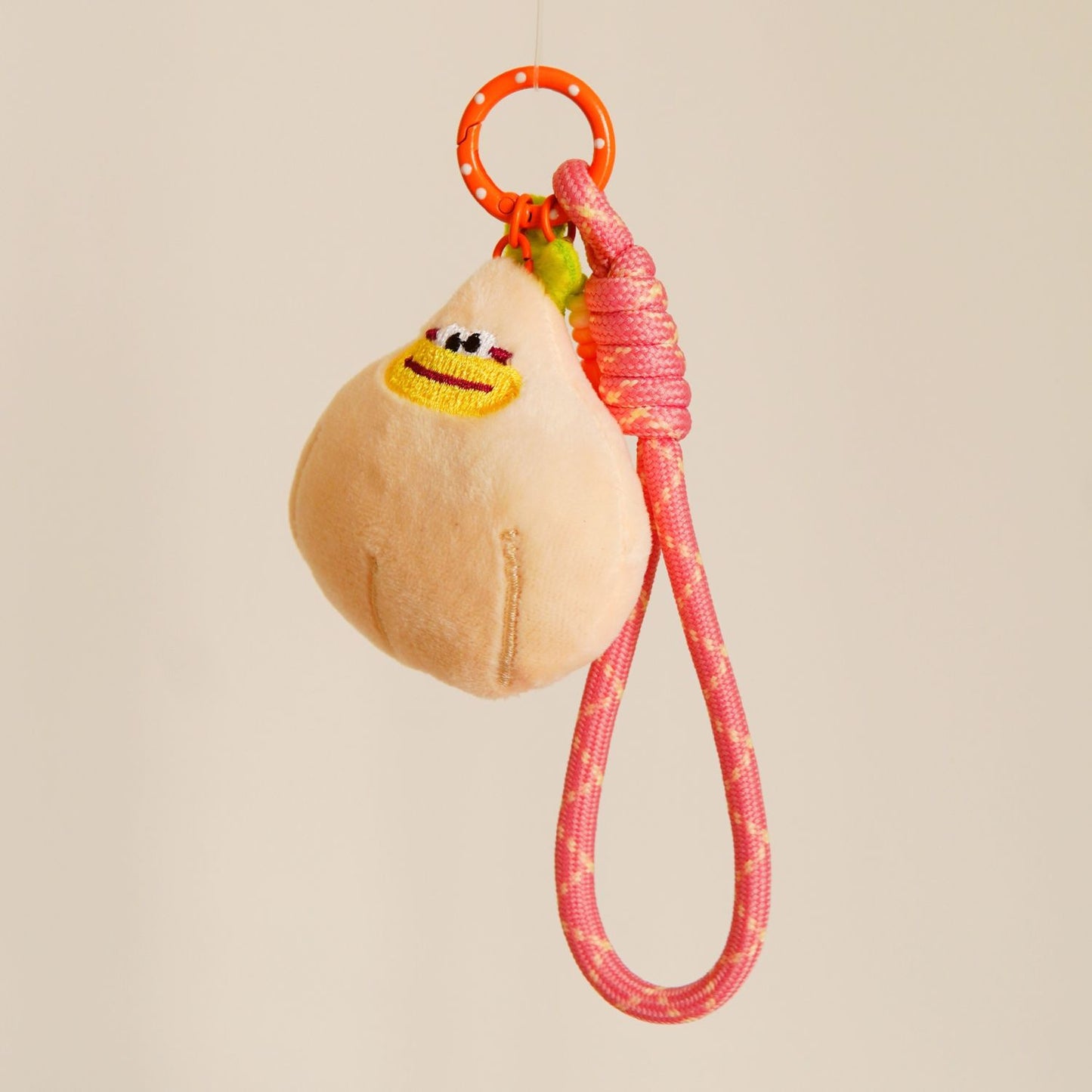 Mr Garlic Squeaky Bag Charm
