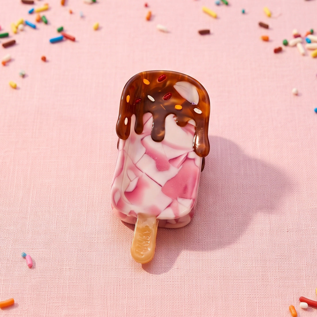Melting Ice Cream Hair Claw