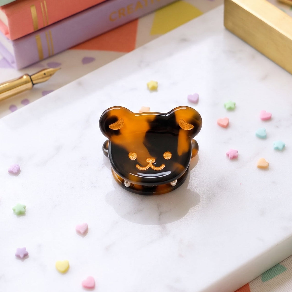 Beary Bears Mini Hair Claw