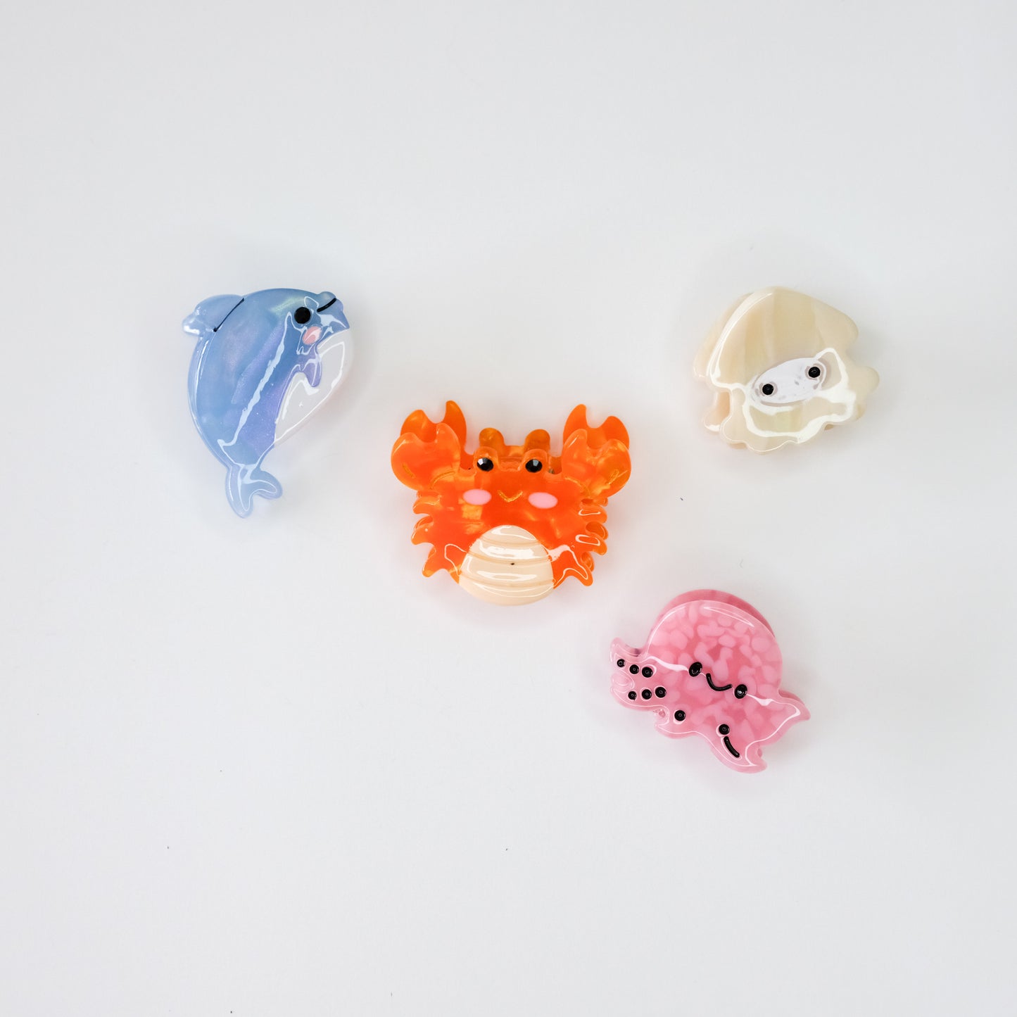 Mini Sea Creatures Hair Claw Clip