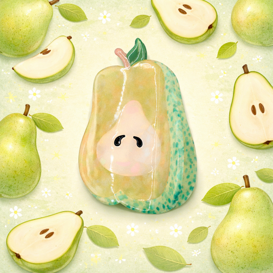 Pear Baby Hair Claw